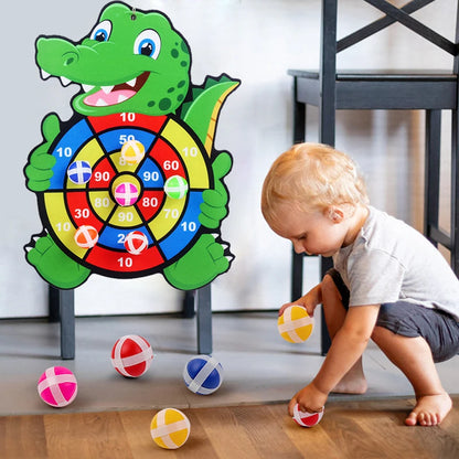 Educational Dart Board Games for Children Indoor with Sticky Balls Sports